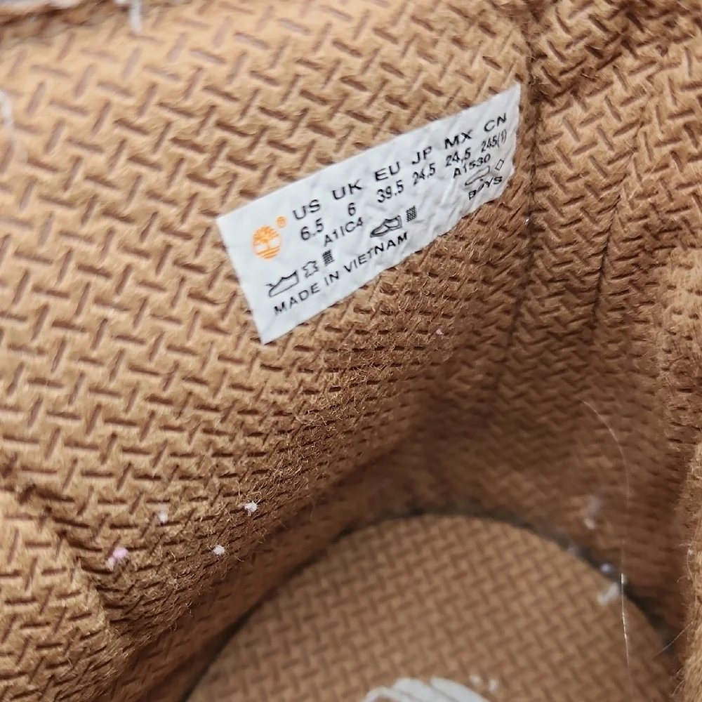 Timberland Insulated Light Tan Leather Boots